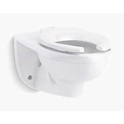 Kingston™ Ultra Toilet Bowl, Wall Mount, ADA, Elongated, Flushometer, White