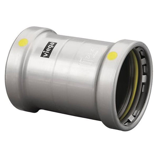 Gas No Stop Coupling, 3 in, Press, Carbon Steel