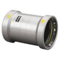 Gas No Stop Coupling, 2-1/2 in, Press, Carbon Steel
