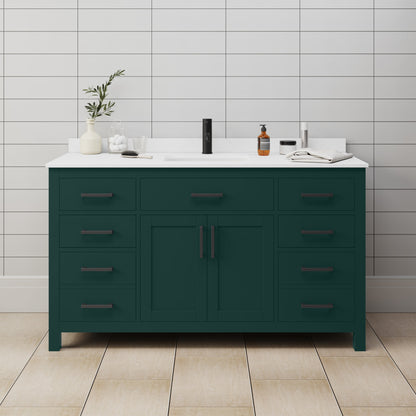 Beckett Single Bathroom Vanity - 60W x 35H x 22D