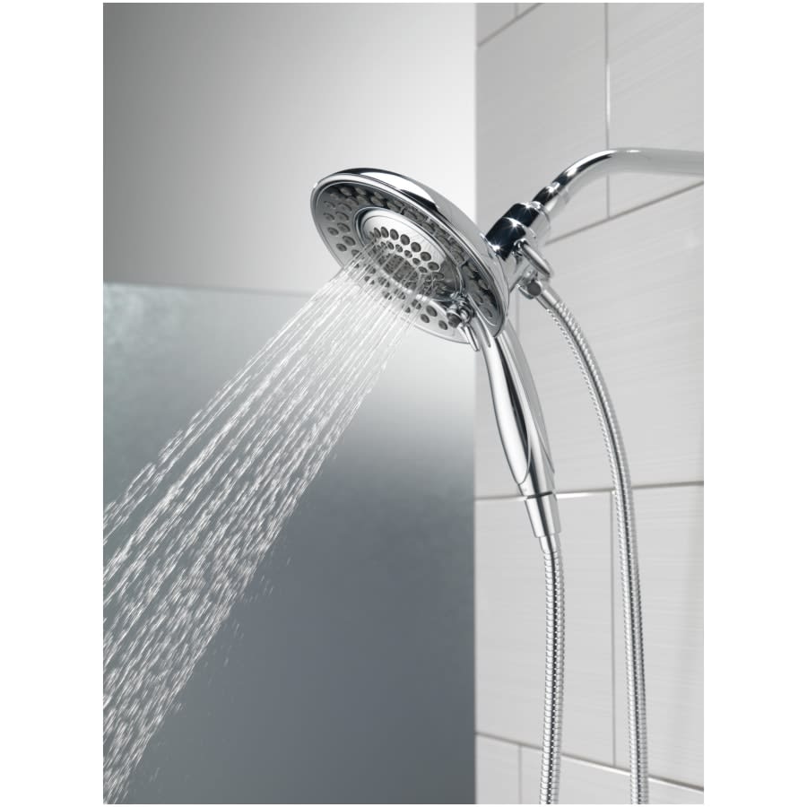 In2ition 1.75 GPM 2-in-1 Multi Function Shower Head / Handshower with Hose and Shower Arm Mount Included - Limited Lifetime Warranty