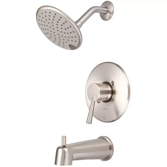 i2 Pressure Balanced Tub & Shower Trim, ADA, PVD Brushed Nickel