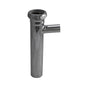 Tubular Branch Tailpiece, 1-1/2 in, Tube x Slip Joint, 20 ga, Chrome