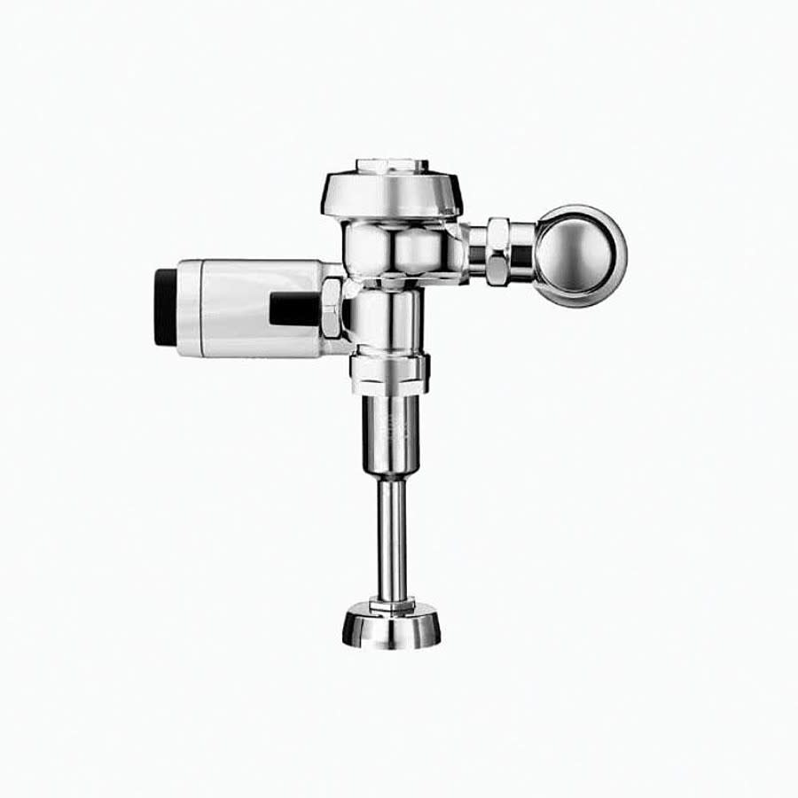 Automatic Urinal Flush Valve, ADA, Battery, 0.125 gpf, Polished Chrome