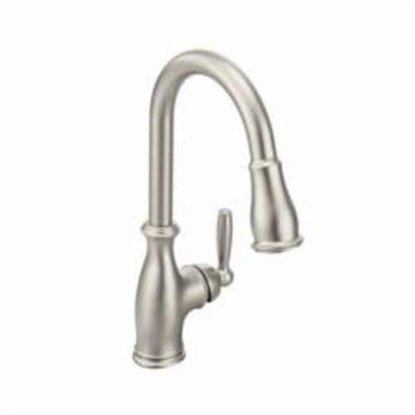 Brantford™ Kitchen Faucet, Deck Mount, ADA, 1 Lever Handle, 1 or 3-Hole, Spot Resist Stainless