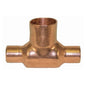 Tee, 1-1/4 x 2 in, C, Copper