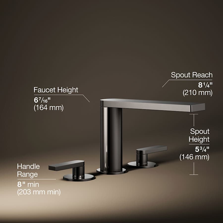 Composed Deck Mounted Roman Tub Filler