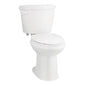 LIBERTY® Toilet Bowl, Floor Mount, 12 in Rough, Elongated Bowl, White