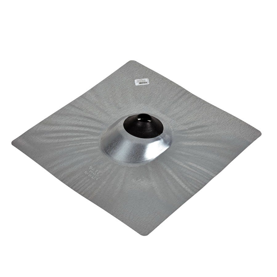 1.25 in, 1-1/2 in Galvanized 18 x 18 in base