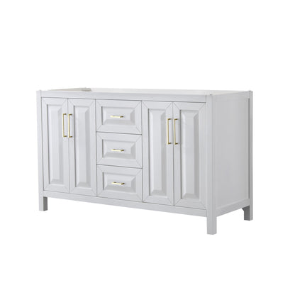 Daria Double Bathroom Vanity - 59W x 35H x 21.5D