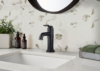 Statuario Matte 2” Hexagon Mosaic Tile