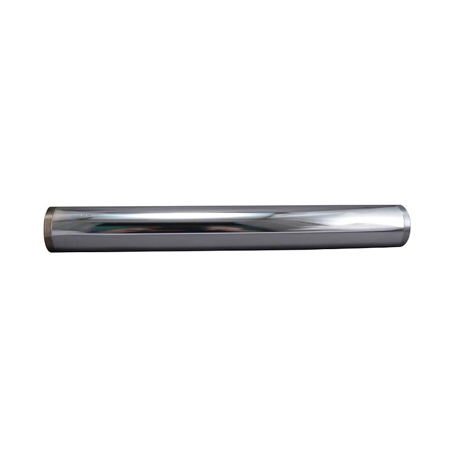 Tubular Extension, 1-1/2 in, Thread, 20 ga, Chrome