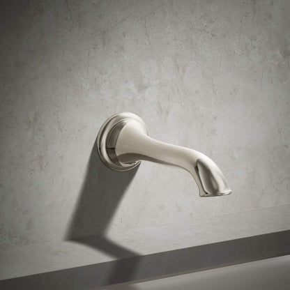 Artifacts Non Diverter Wall Mounted Tub Spout with Flare Design