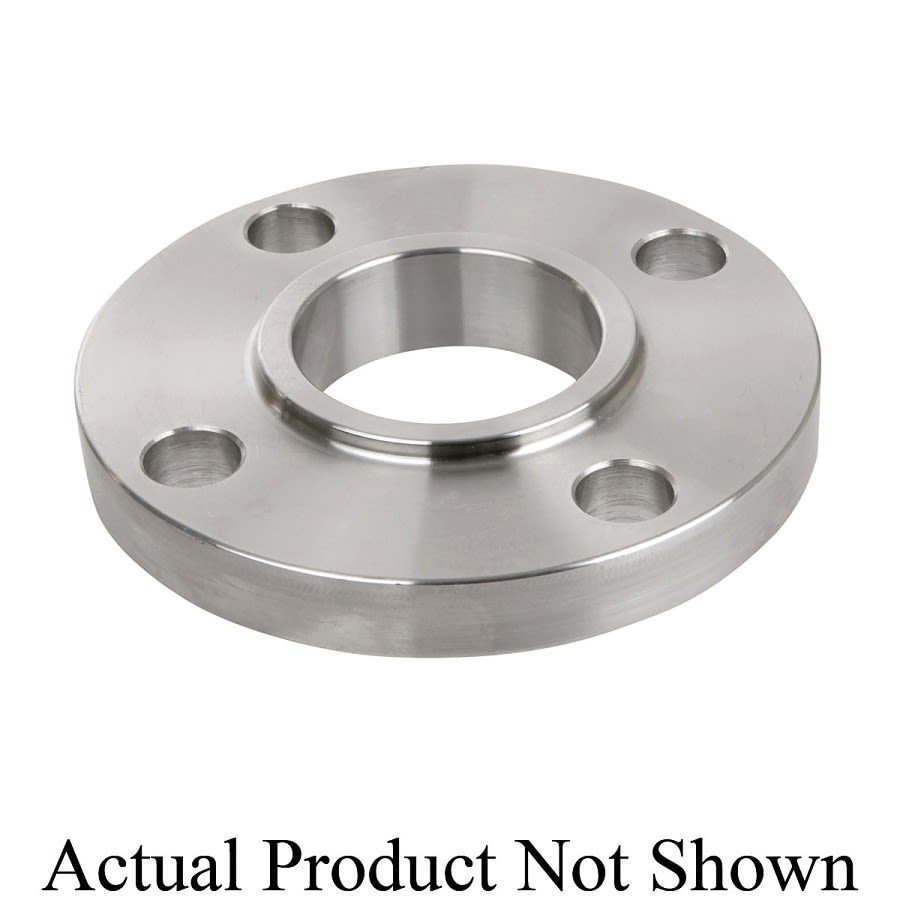 Flat Face Flange, 6 in, Lap Joint, 150 lb, 11 in OD, 7/8 in Bolt Hole Size, 304/304L Stainless Steel