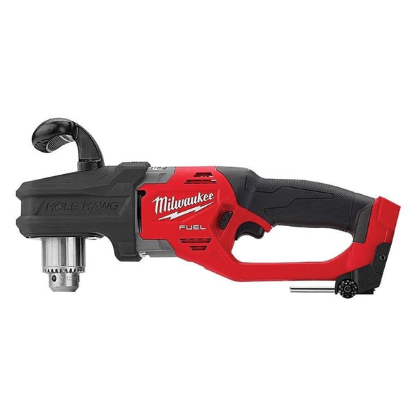 M18™ FUEL™ Hole Hawg™ Cordless Right Angle Drill, 1/2 in, Keyed Chuck, 18 V, 1550 rpm No-Load, 15.6 in OAL, REDLITHIUM™ Lithium-Ion Battery
