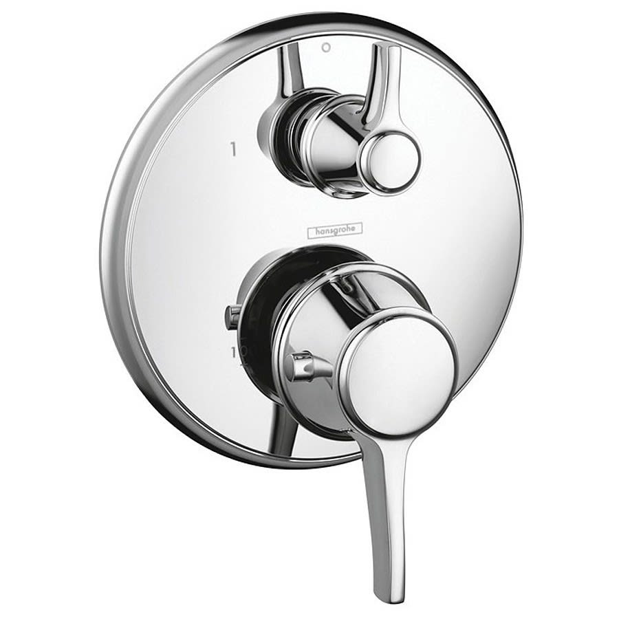 Ecostat C Thermostatic Tub & Shower Trim, ADA, Polished Chrome