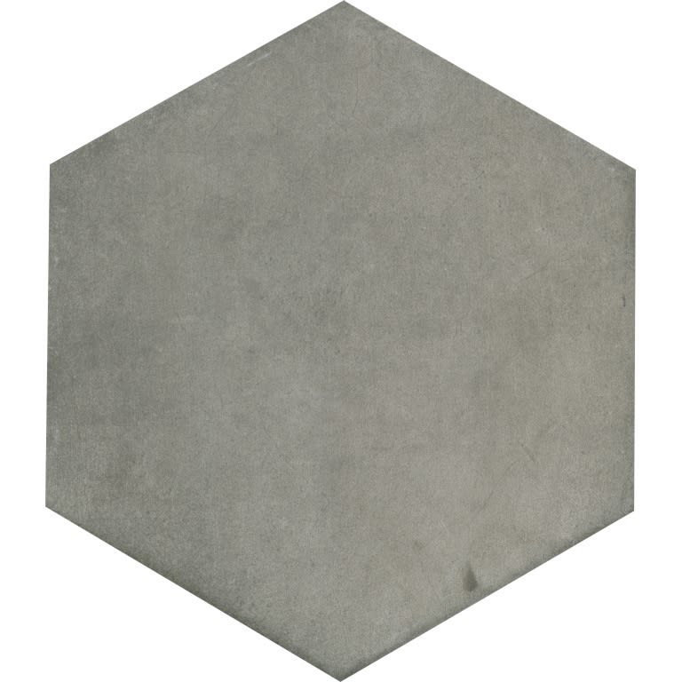 BAUHAUS HEX SILVER 9X11