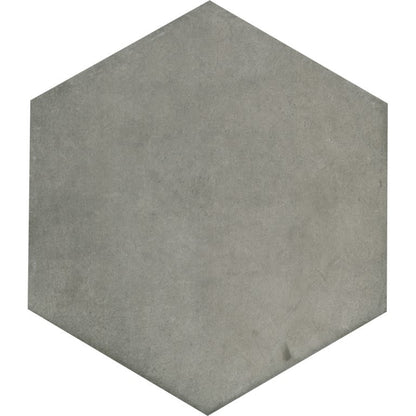 BAUHAUS HEX SILVER 9X11