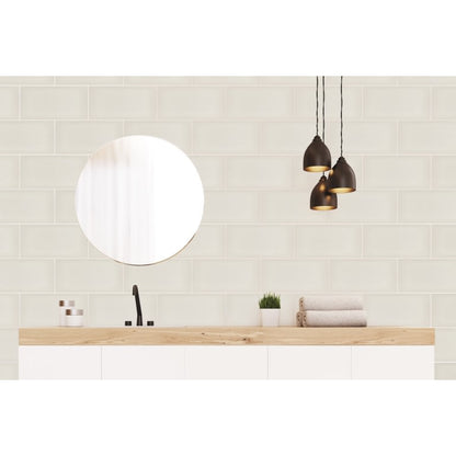 OMBRE IVORY GLOSSY 6X12