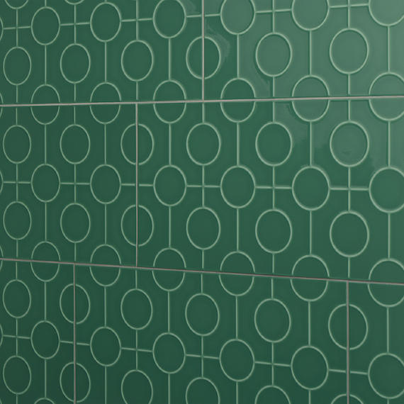 Luminique Juniper Rectangle, Circle 12X24 Glossy