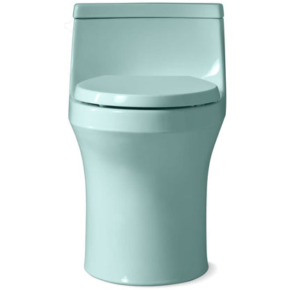 San Souci 1.28 GPF Elongated One-Piece Comfort Height Toilet with AquaPiston Technology - Seat Included