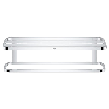 Selection 23-7/16" Towel Rack with Integrated Towel Bar