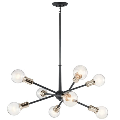 Armstrong 8 Light 30" Wide Sputnik Chandelier