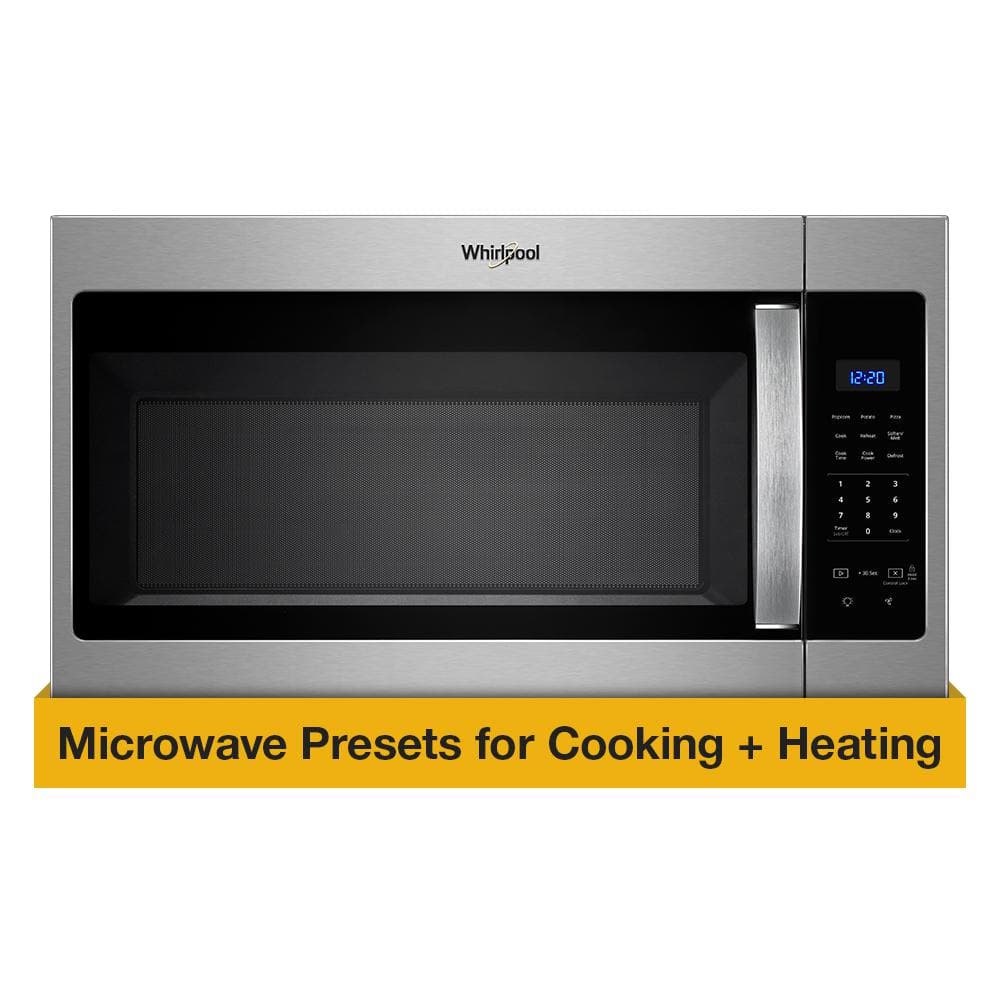 1.7 cu. ft. Over the Range Microwave in Stainless Steel with Electronic Touch Controls