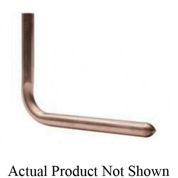 6 x 7 in L Stub Elbow, 1/2 in, Fitting, Copper