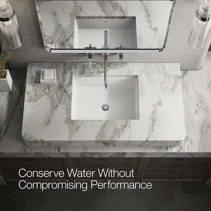 Purist 1.2 GPM Wall Mounted Widespread Bathroom Faucet