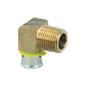 PureFlow® 90 deg Elbow, 1/2 in, Press PEX x MNPT, Bronze