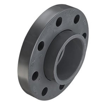 2-Piece Flange, 4 in, Socket, 9 in Dia, CPVC, SCH 80/XH