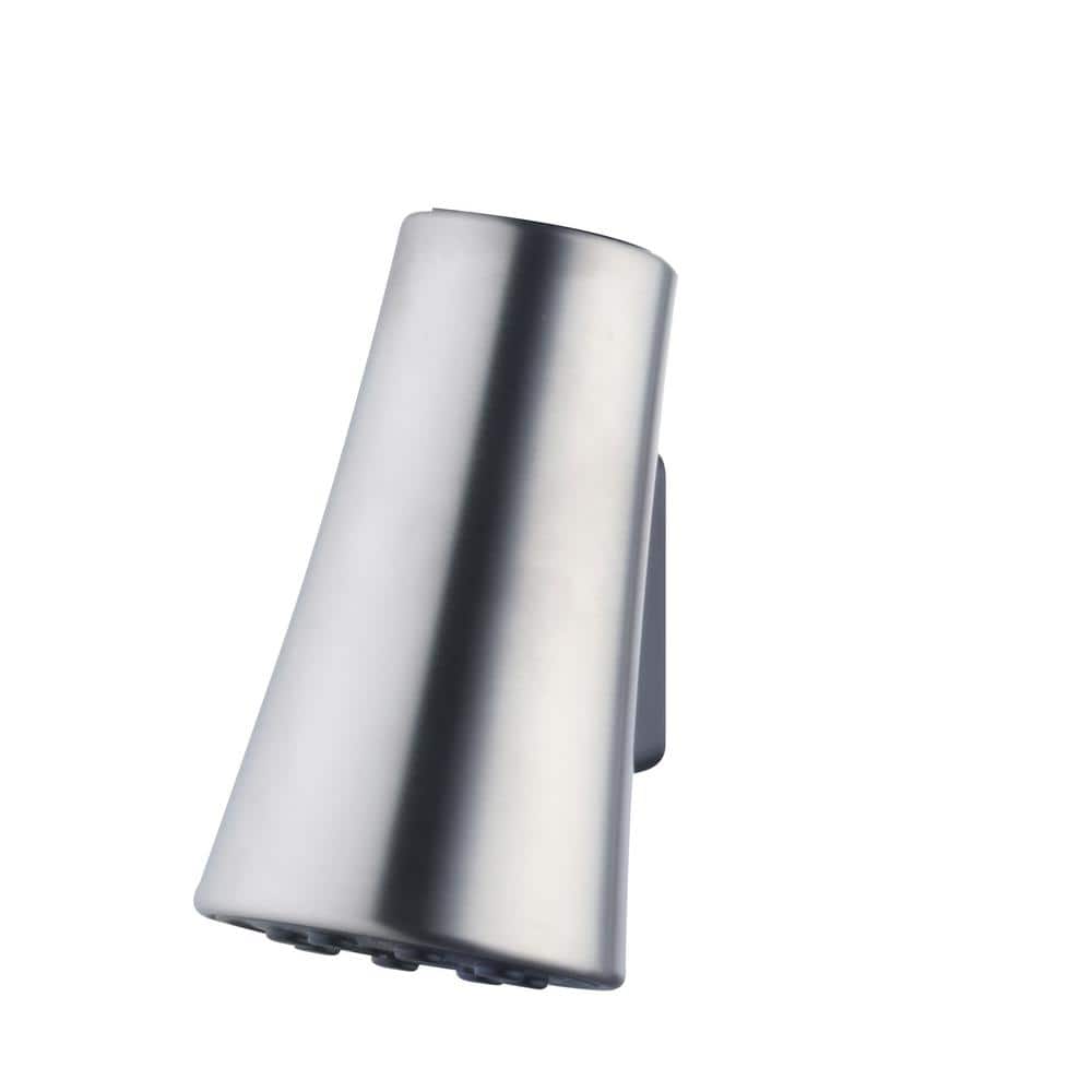 McKenna Single-Handle Pull Down Sprayer Kitchen Faucet in Stainless Steel with TurboSpray and FastMount