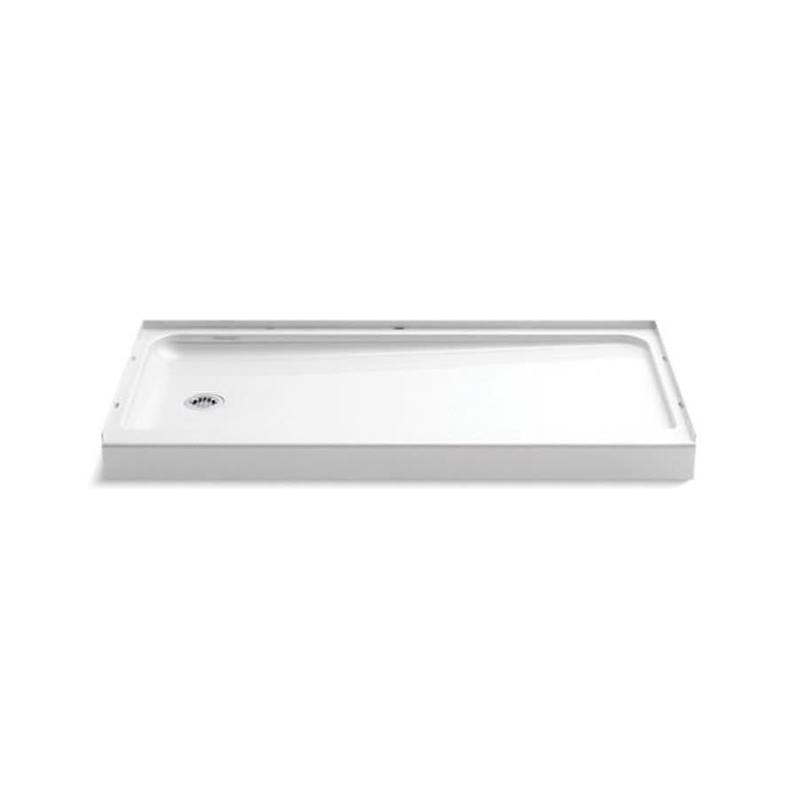 Ensemble™ Shower Tray/Base, Solid Surface, White