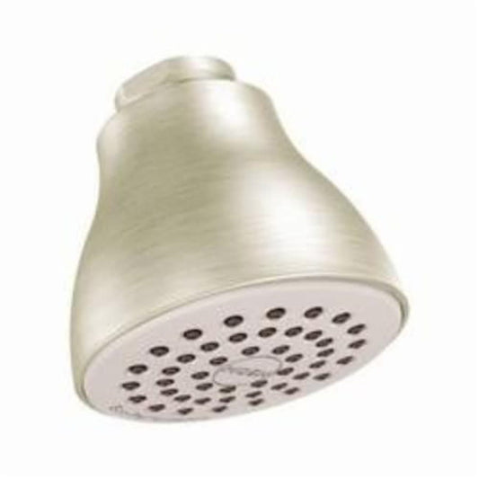 Shower Head, 2-1/2 in Dia, 1.75 gpm, Brushed Nickel