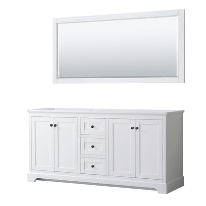 Avery Double Bathroom Vanity - 71W x 34.25H x 21.75D