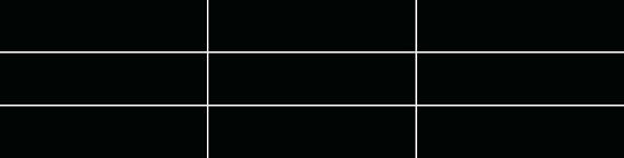 Idiosync Black Rectangle 4X16 Glossy
