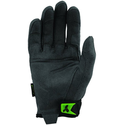 Pro Series GRUNT Glove, Grey/Black, Synthetic Leather with TPR Guards M