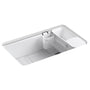 Riverby 33" Undermount Single Basin Cast Iron Kitchen Sink