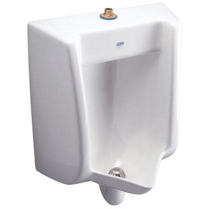 Omni-Flo™ Flat Back Urinal, ADA, Top Spud, 0.125/1 gpf, White