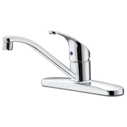 Flagstone® Kitchen Faucet, Deck Mount, ADA, 1 Lever Handle, 1 or 3-Hole, Chrome
