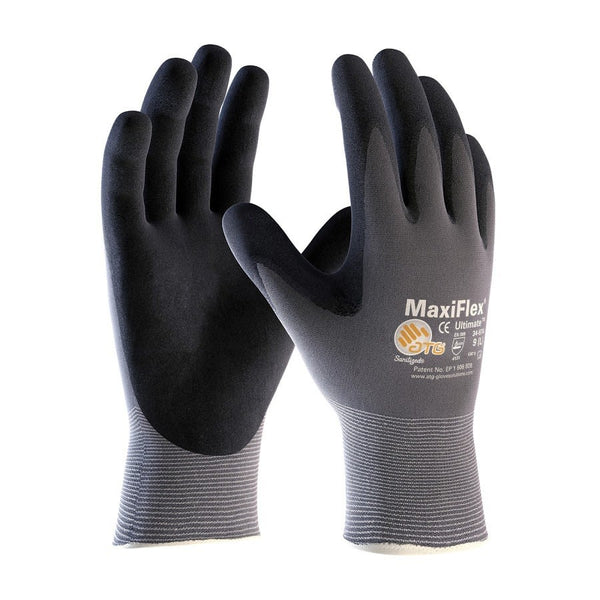 MaxiFlex® Ultimate™ General Purpose Gloves, Coated, S, Microfoam Nitrile Palm