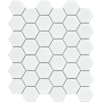 SAVVY WHITE GL 2" HEX/MO