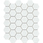 SAVVY WHITE GL 2" HEX/MO