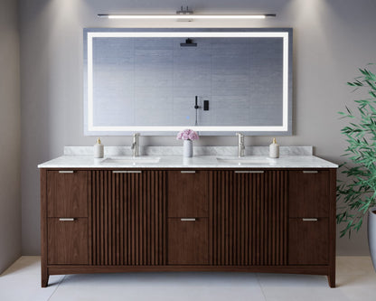 Palmilla Double Bathroom Vanity - 84W x 35H x 22D
