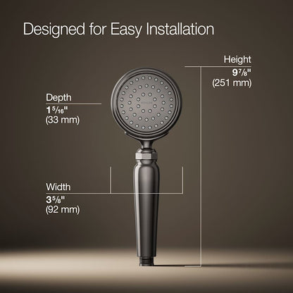 Artifacts 1.75 GPM Single Function Hand Shower with MasterClean Sprayface