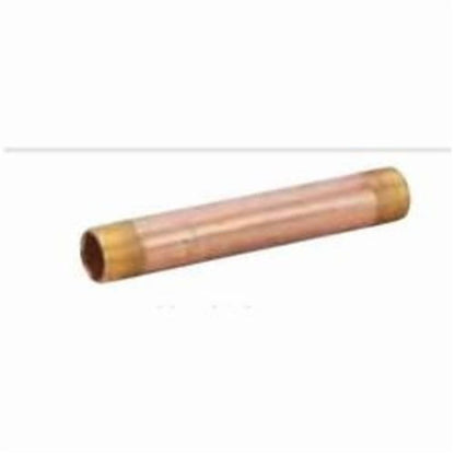 Nipple, 3/4 in, 2 in L, MNPT, Brass