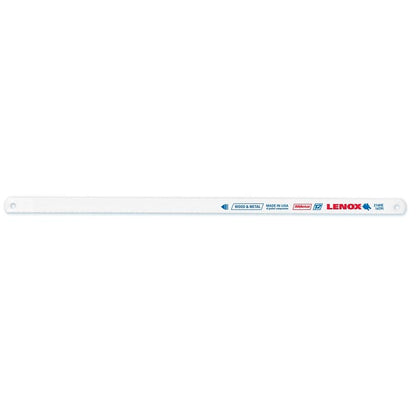 Hacksaw Blade, 12 in L Blade, HSS Cutting Edge, 14, Bi-Metal Blade, 10-Pack