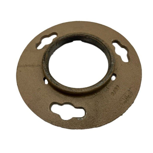 Adjustable Floor Drain With Strainer Head, Caulk, Cast Iron Drain