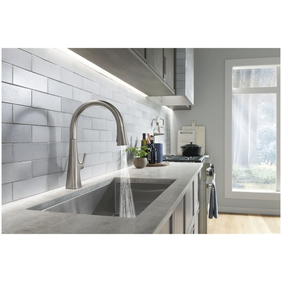 Graze 1.5 GPM Single Hole Pull Down Kitchen Faucet